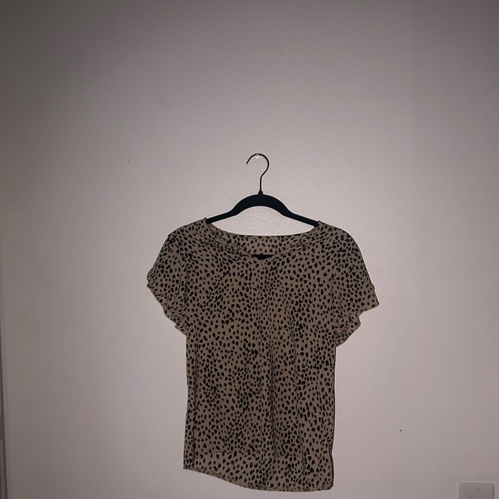 Leopard Print Women's Top